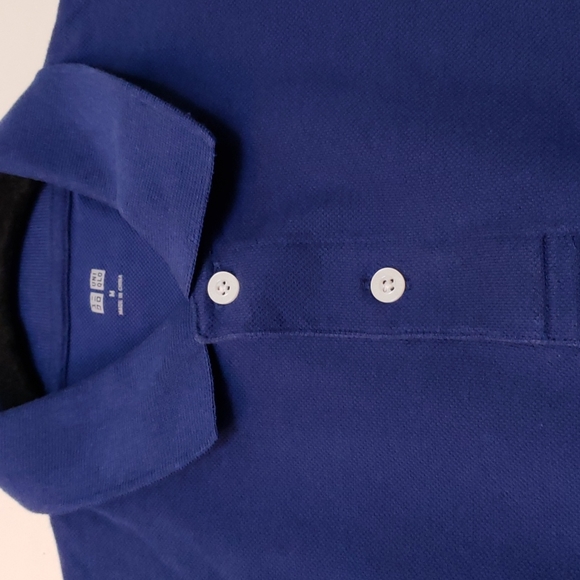 Uniqlo - Royal Blue Polo - Picture 3 of 4
